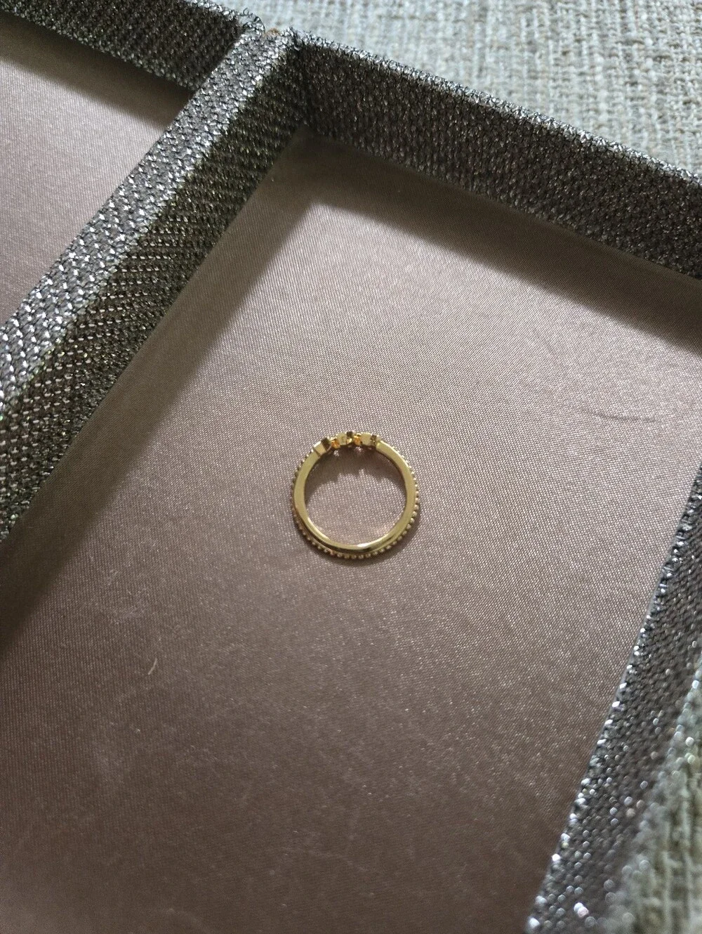 Pandora Celestial Stars Gold Plated Ring